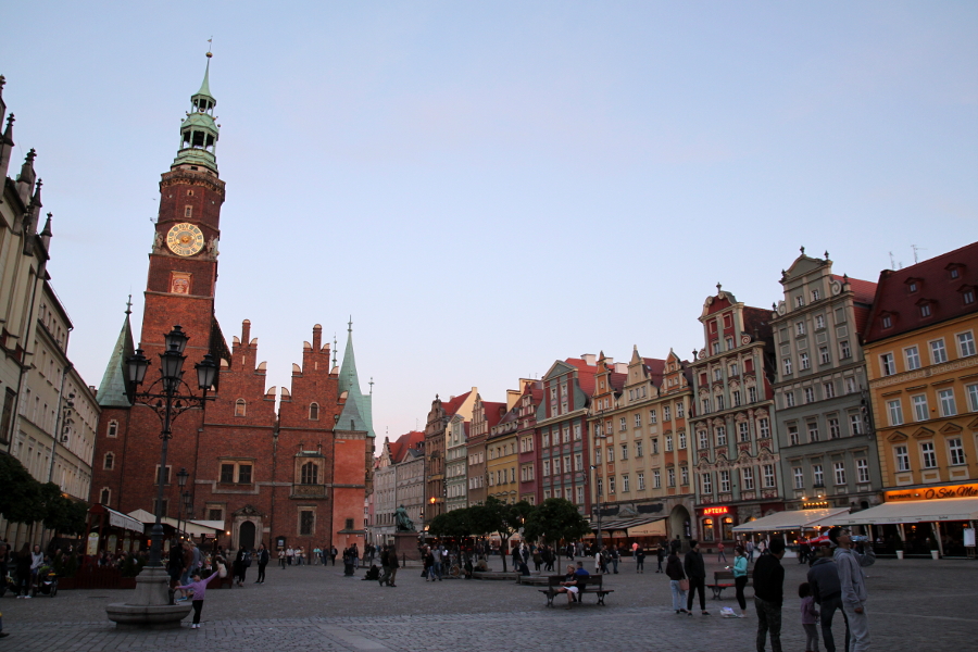 Wrocław rynek ratusz